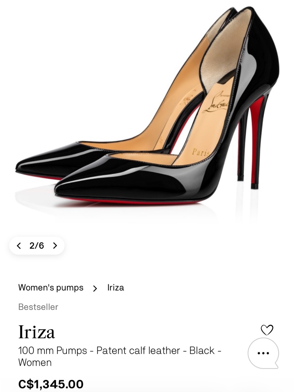 Christian Louboutin Iriza heels